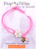 armbandje Rosa fluo-roze